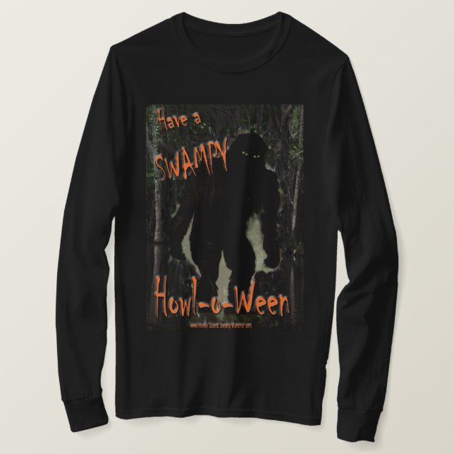 HABEN SIE EINEN SCHWIMMBAD-O-WEEN T - Shirt (Design vorne)
