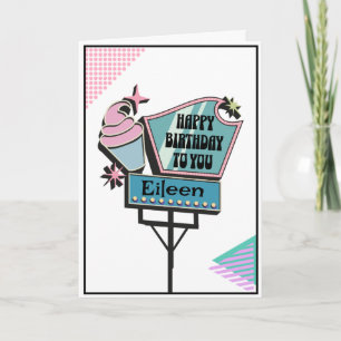 Haben Sie einen spektakulären Geburtstag   Retro-S Karte