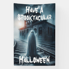 Haben Sie einen Spooktacular Halloween-Geist Banner