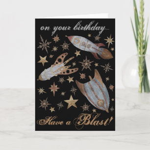 Haben Sie einen Steampunk zum Geburtstag? Karte