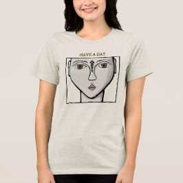 Haben Sie einen Tag Thermal Tumbler Tri-Blend Shirt