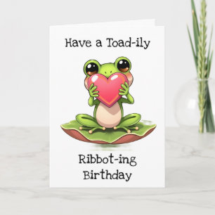 Haben Sie einen Toyota-Ribbot zum Geburtstag Karte