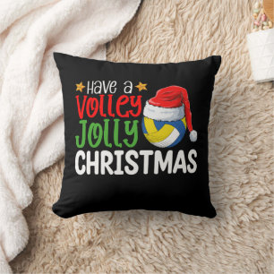 Haben Sie einen Volley Jolly Weihnachten Volleybal Kissen