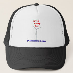 Haben Sie einen windigen Tag! Pp.-Hut Truckerkappe