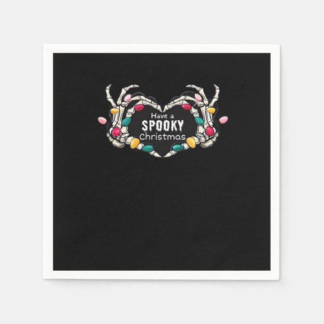 Haben Sie einen wunderbaren Weihnachtsklassiker -  Serviette (Vorderseite)