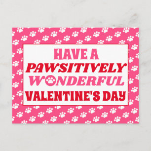 Haben Sie einen wunderschönen Valentinstag Postkarte