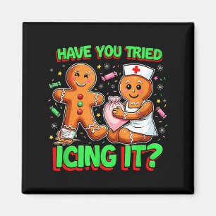 Haben Sie es mit Eiscreme probiert Lebkuchen Inten Magnet
