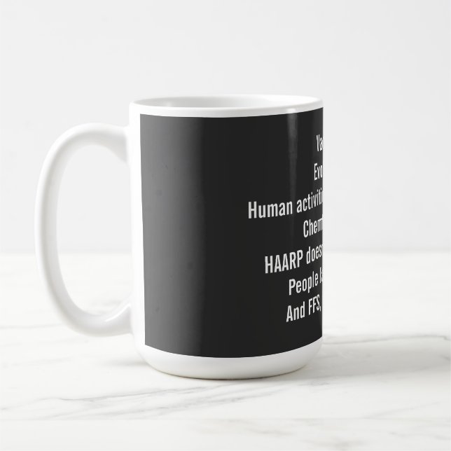Haben Sie etwas WISSENSCHAFT? Kaffeetasse (Links)