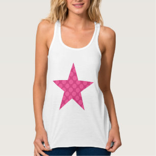 Haben Sie gemustertes in den großen Punkten - Tank Top