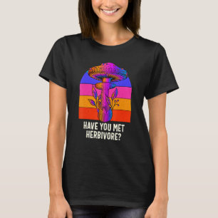 Haben Sie Herbivore Mushroom vegane Pilz Gr kennen T-Shirt