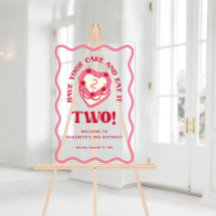 Haben Sie Ihren Kuchen und essen Sie es Zwei Gebur