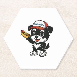 Haben Sie jemals einen Hund gesehen, der so stilvo Untersetzer