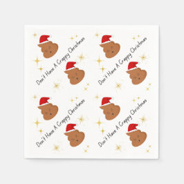 Haben Sie keine verrückten Weihnachten Napkins Serviette