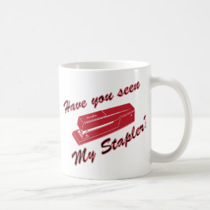 Haben Sie meinen Hefter gesehen? Kaffeetasse