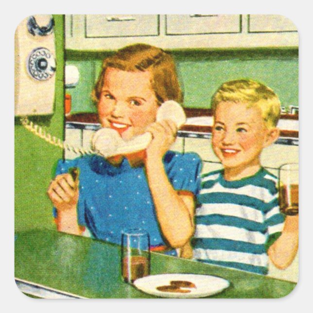 Haben Sie Prinz Albert in einer Dose? Quadratischer Aufkleber (Vorderseite)