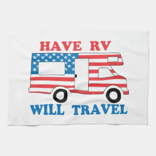 Haben Sie RV reist Amerika Handtuch