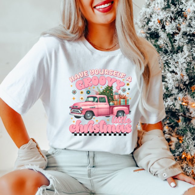 Haben Sie selbst einen Groovy Little Christmas T - T-Shirt (Von Creator hochgeladen)