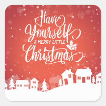 Haben Sie sich ein fröhlicher kleiner Aufkleber