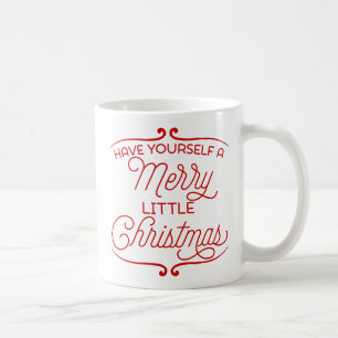 Haben Sie sich ein fröhliches kleines Weihnachtsf Kaffeetasse