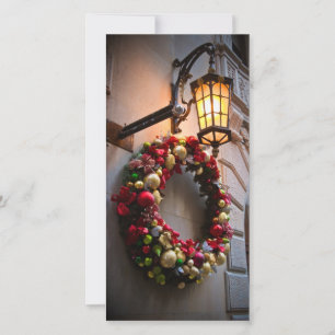 Haben Sie sich ein fröhliches kleines Weihnachtsfe Feiertagskarte