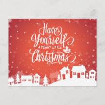 Haben Sie sich ein fröhliches kleines Weihnachtsfe