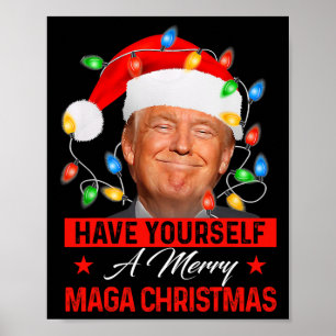 Haben Sie sich ein fröhliches Mega-Weihnachten San Poster