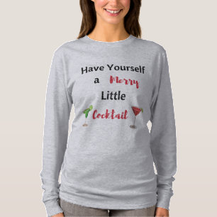 Haben Sie sich ein gemütliches Cocktail-Shirt T-Shirt