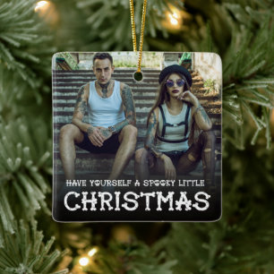 Haben Sie sich ein wunderbares kleines Weihnachtsf Keramikornament