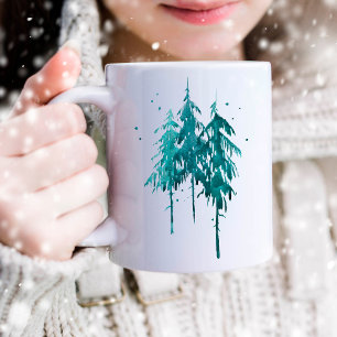 Haben Sie sich eine fröhliche kleine Weihnachtsbau Kaffeetasse