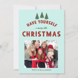 Haben Sie sich eine fröhliche Weihnachtskarte? Einladung
