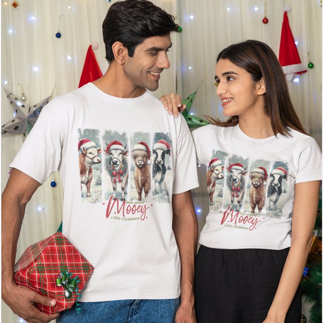 Haben Sie sich eine nette kleine Weihnachtskühe? T-Shirt (Von Creator hochgeladen)