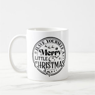 Haben Sie sich einen fröhlichen kleinen Weihnachts Kaffeetasse