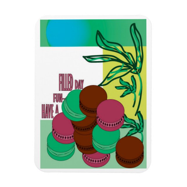 Haben Sie Spaß beim Tagesmagazin Magnet (Vertikal)