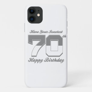 Haben Sie süß glücklich 70. Geburtstag Case-Mate iPhone Hülle