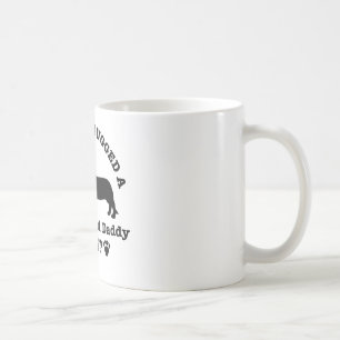 Haben Sie umarmter A daschund Vati heute Tasse