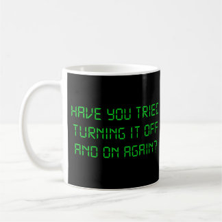 Haben Sie versucht, es mit Unterbrechungen zu Kaffeetasse