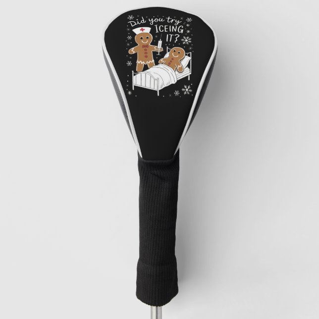 Haben Sie versucht, es Schule Krankenschwester Wei Golf Headcover (Vorderseite)