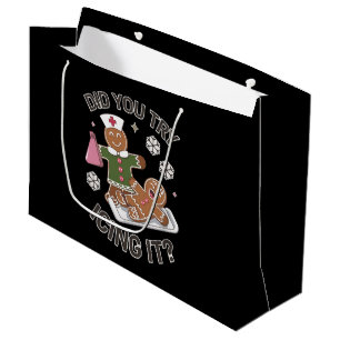 Haben Sie versucht, es Schule Krankenschwester Wei Große Geschenktüte