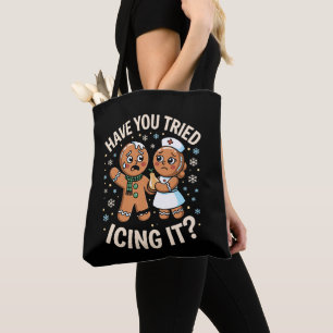 Haben Sie Weihnachts-Gingerbread-Weihnachten glasi