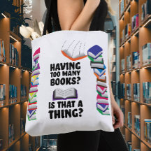 Haben Sie zu viele Bücher, das ist etwas?