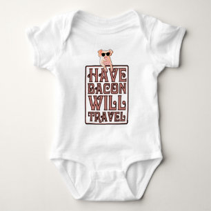 Haben Speck, werden reisen Baby Strampler