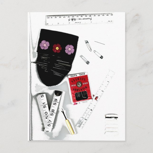 Haberdashery Postkarte (Vorderseite)