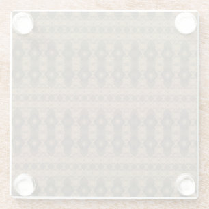 Habesha Tibeb geometrisches Muster  Glasuntersetzer
