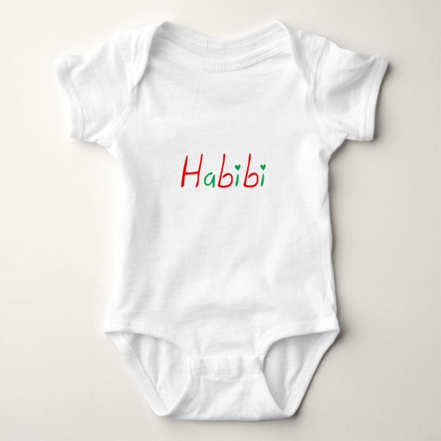 Habibi Baby Strampler (Vorderseite)