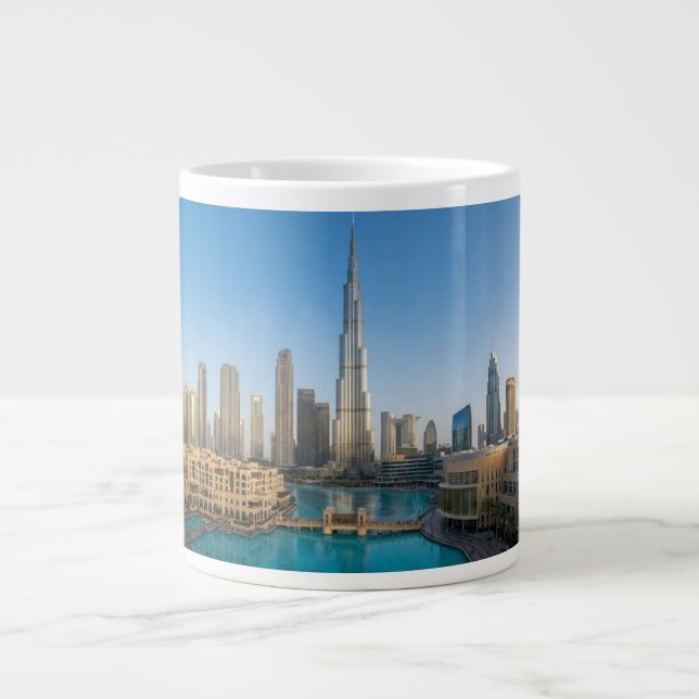 Habibi Come To Dubai Travel Souvenir Personalised Jumbo-Tasse (Vorderseite)
