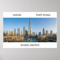 Habibi komm nach Dubai Moderne Reise