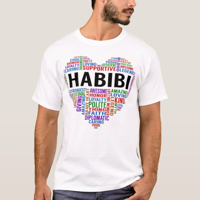 HABIBI Legend Heart T-Shirt (Vorderseite)