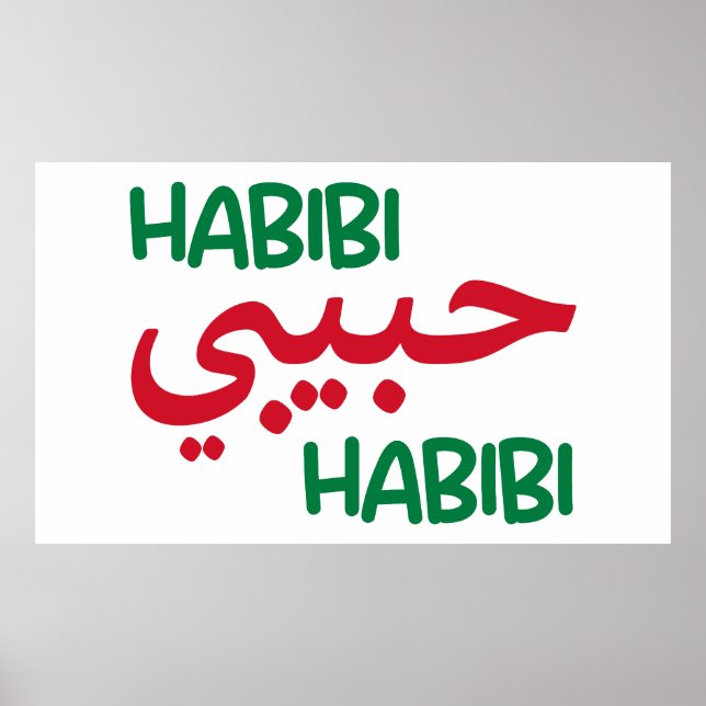 Habibi Poster (Vorne)