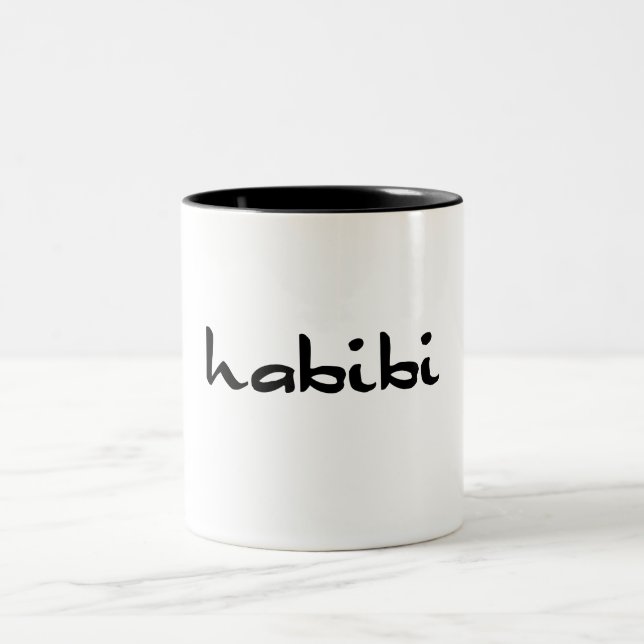 habibi zweifarbige tasse (Mittel)