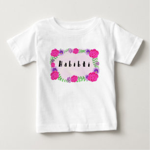 Habibti Habibi arabisches T-Shirt für Kinder